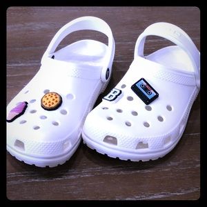 White Class Crocs Clog Size 7 W